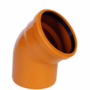 Codo M-H ø200m 45º TEJA