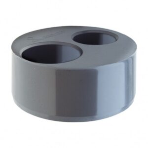 Tapón reductor doble PVC ø110mm - ø50mm - ø40mm