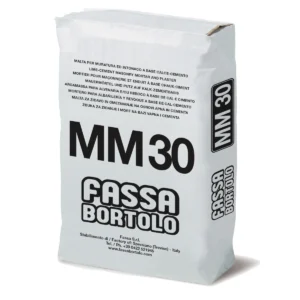 Mortero Mamposteria MM30 Gris 25 Kg Fassa Bortolo